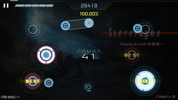 Malody V gameplay screenshot