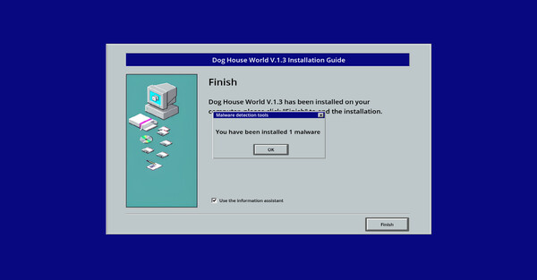 Malware gameplay screenshot