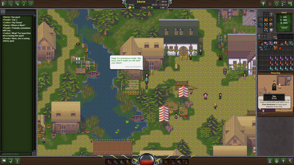 Margonem gameplay screenshot