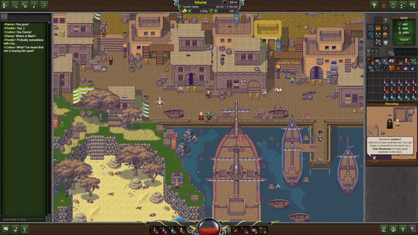 Margonem gameplay screenshot