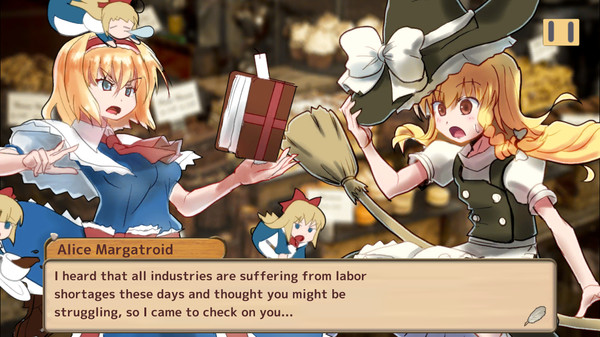 Marisa's Marvelous Magic Shop gameplay screenshot