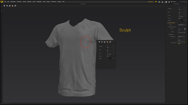 Marvelous Designer 8 for Steam gameplay screenshot