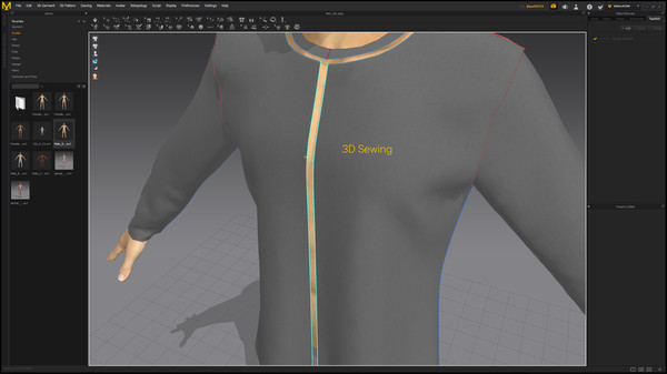Marvelous Designer 8 for Steam gameplay screenshot