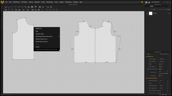 Marvelous Designer 9.5 for Steam gameplay screenshot
