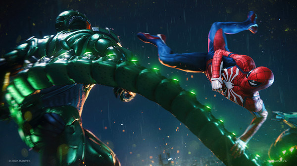 Marvel’s Spider-Man Remastered gameplay screenshot