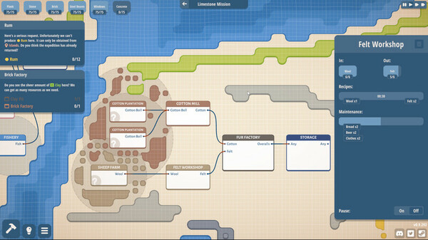 Masterplan Tycoon: Foundations gameplay screenshot