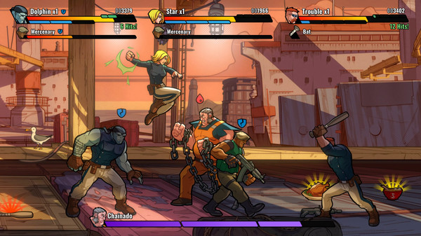 Mayhem Brawler gameplay screenshot