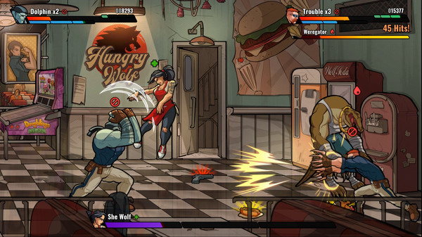 Mayhem Brawler gameplay screenshot