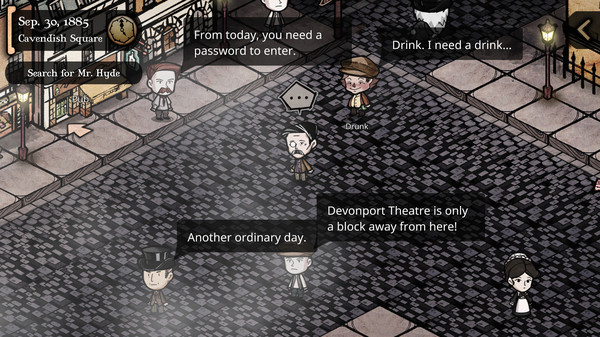 MazM: Jekyll and Hyde gameplay screenshot