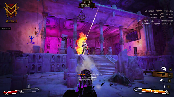 M.E.A.T. Veterans gameplay screenshot