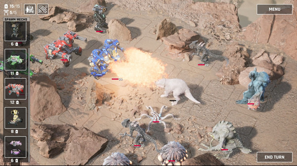 Mech Armada gameplay screenshot