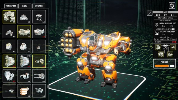 Mech Armada gameplay screenshot