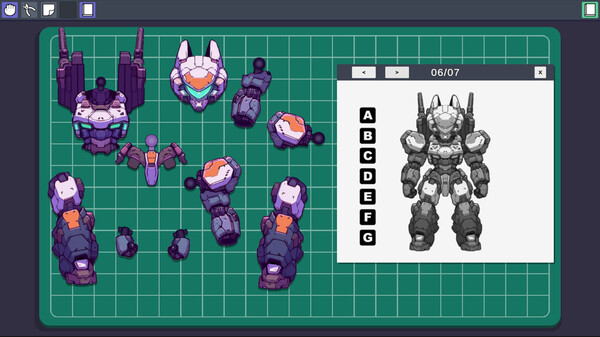 Mech Builder gameplay screenshot