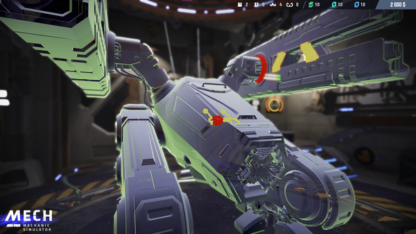 Mech Mechanic Simulator: Prologue gameplay screenshot