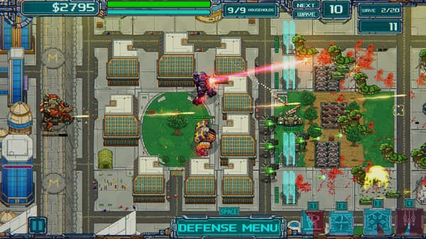 Mechs V Kaijus - Tower Defense gameplay screenshot