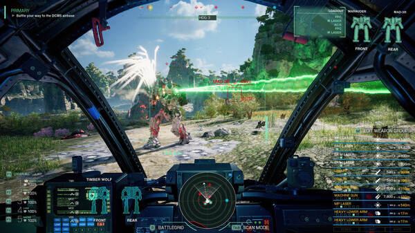 MechWarrior 5: Clans gameplay screenshot