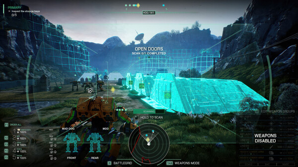 MechWarrior 5: Clans gameplay screenshot