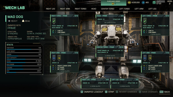 MechWarrior 5: Clans gameplay screenshot