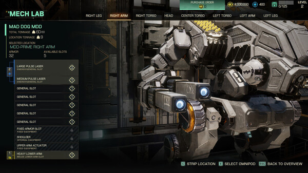 MechWarrior 5: Clans gameplay screenshot