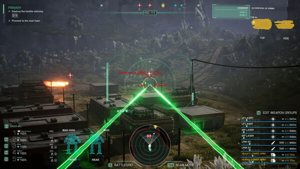 MechWarrior 5: Clans gameplay screenshot