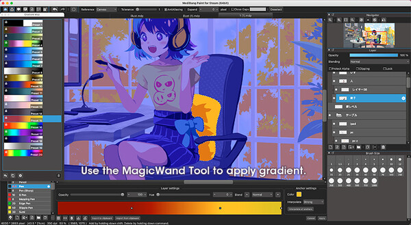 MediBang Paint for Desktop gameplay screenshot