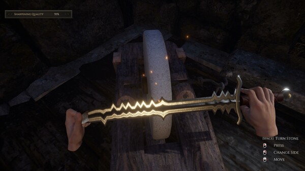 Medieval Blacksmith gameplay screenshot