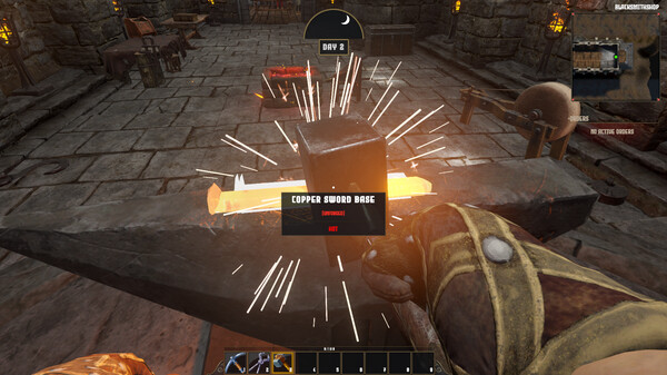 Medieval Crafter: Blacksmith Prologue gameplay screenshot