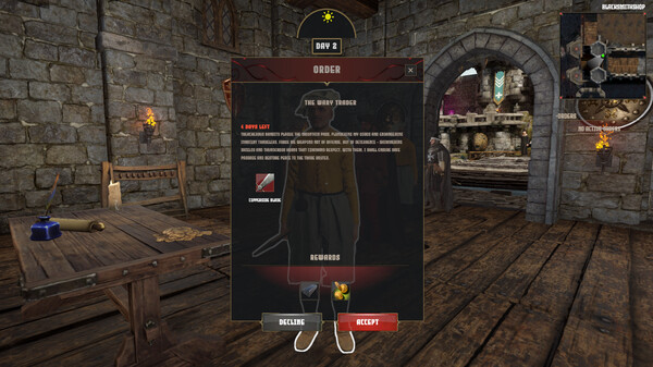 Medieval Crafter: Blacksmith Prologue gameplay screenshot