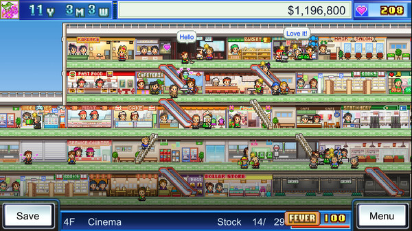 Mega Mall Story gameplay screenshot