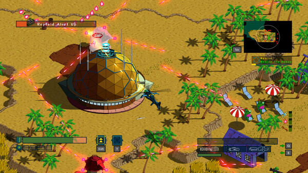 Megacopter: Blades of the Goddess gameplay screenshot