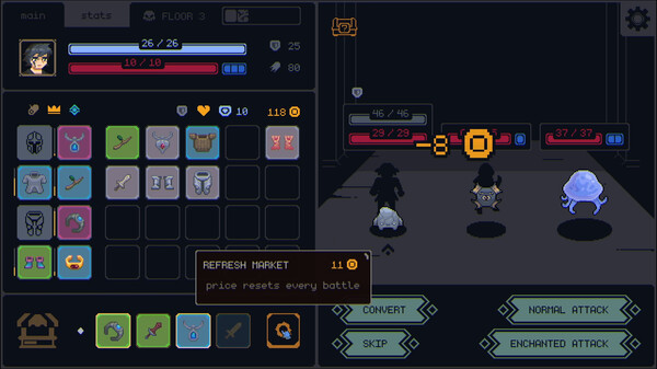 Megaloot: Prelude gameplay screenshot