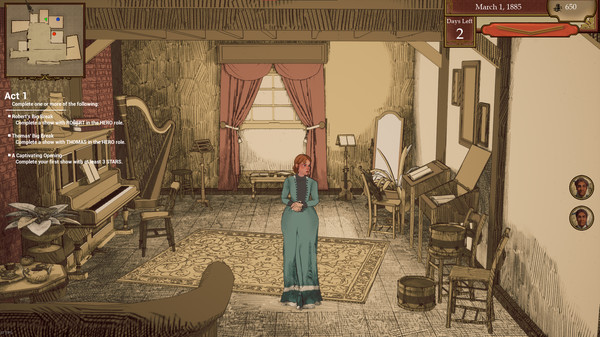 Melodramatica gameplay screenshot