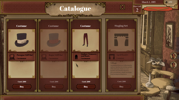 Melodramatica gameplay screenshot