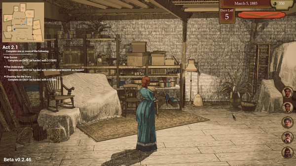 Melodramatica gameplay screenshot