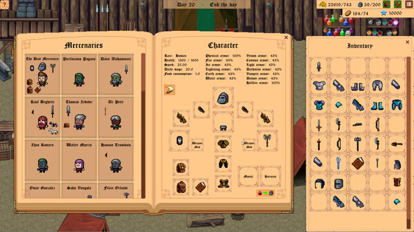 Mercenaries of the Kingdom: First Blood gameplay screenshot