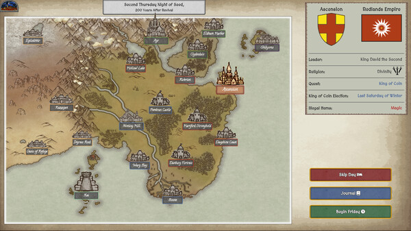 Merchant of the Six Kingdoms gameplay screenshot