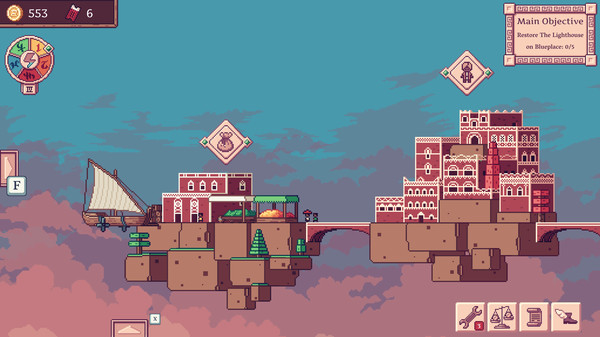 Merchant of the Skies gameplay screenshot