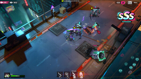 Meta-Ghost: Prologue gameplay screenshot