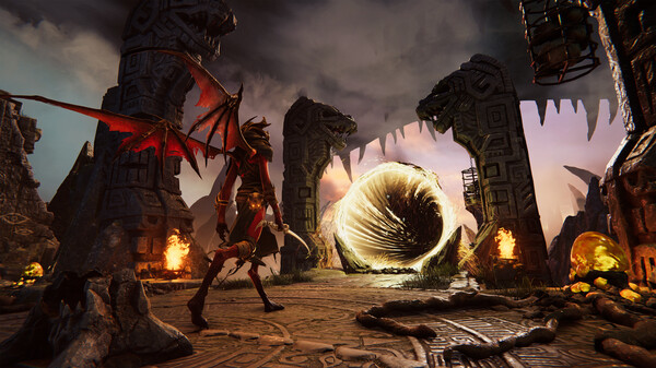 Metal: Hellsinger gameplay screenshot