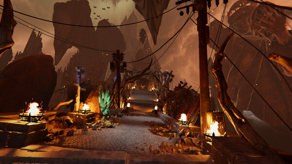 Metal: Hellsinger VR gameplay screenshot