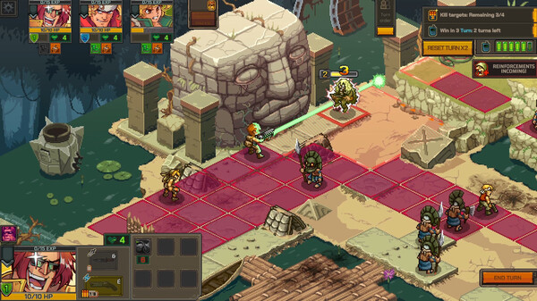 Metal Slug Tactics gameplay screenshot