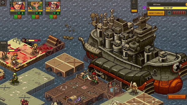 Metal Slug Tactics gameplay screenshot