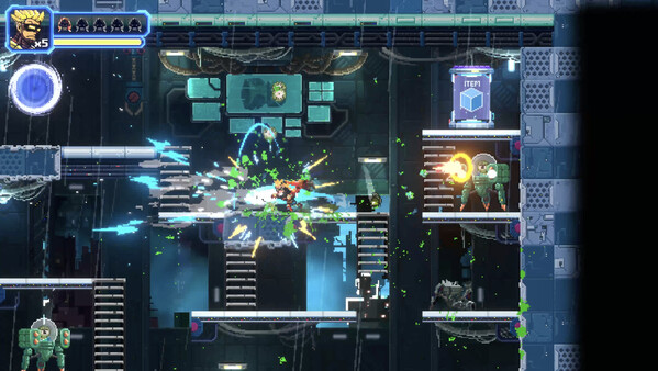METAL SUITS: Counter-attack gameplay screenshot