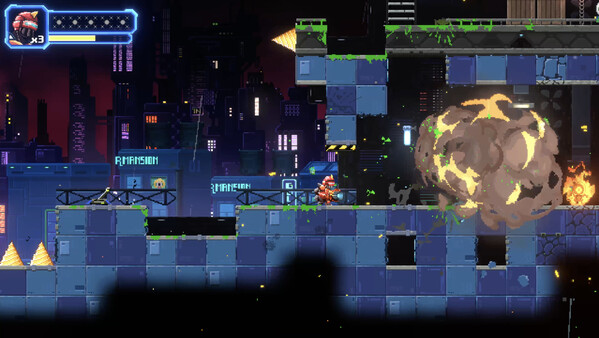 METAL SUITS: Counter-attack gameplay screenshot