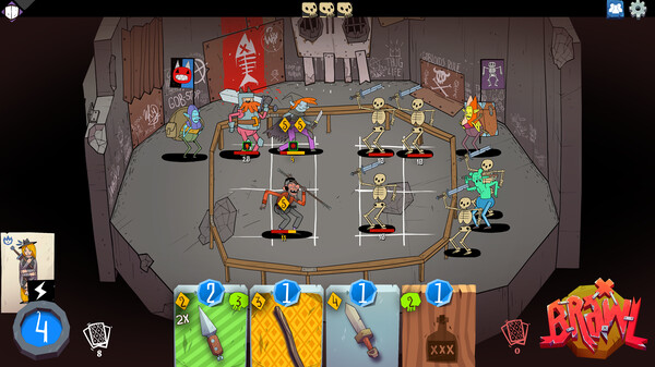 Meteorfall: Rustbowl Rumble gameplay screenshot
