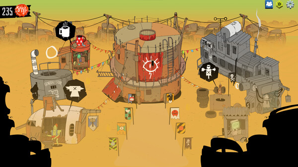 Meteorfall: Rustbowl Rumble gameplay screenshot
