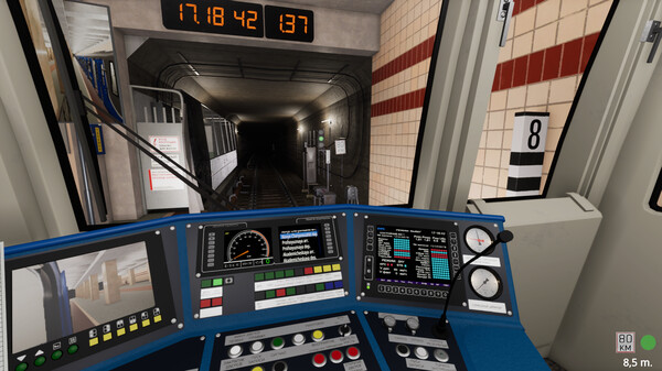 Metro Simulator 2 gameplay screenshot