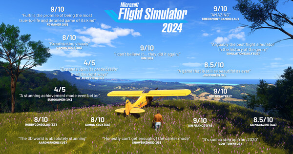 Microsoft Flight Simulator 2024 gameplay screenshot