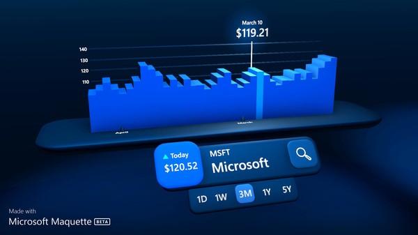 Microsoft Maquette gameplay screenshot