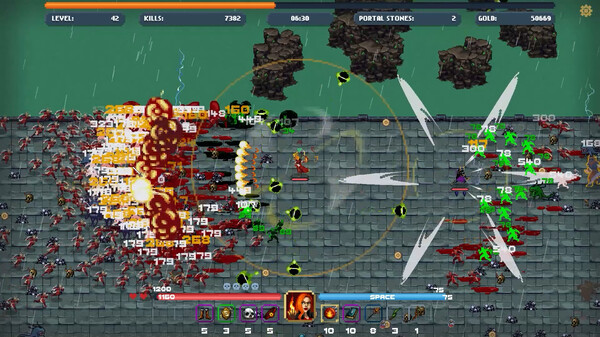 MIGHT'N MOW'EM: CO-OP SURVIVORS ONLINE gameplay screenshot